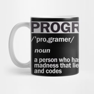 programmer, definition Mug